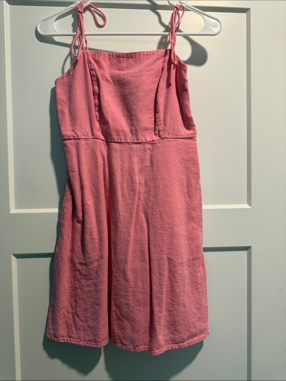 Old Navy Pink Tie-Strap Summer Dress